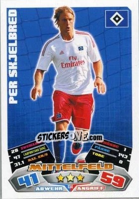 Sticker Per Skjelbred - German Football Bundesliga 2012-2013. Match Attax - Topps