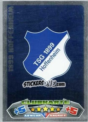 Sticker Club Logo - German Football Bundesliga 2012-2013. Match Attax n. 163 - Topps