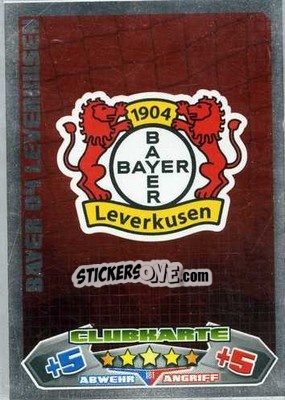 Sticker Club Logo - German Football Bundesliga 2012-2013. Match Attax n. 181 - Topps
