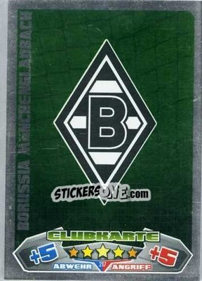 Cromo Club Logo - German Football Bundesliga 2012-2013. Match Attax - Topps