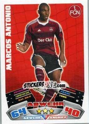 Sticker Marcos Antonio - German Football Bundesliga 2012-2013. Match Attax - Topps