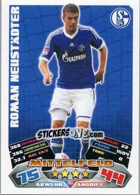Sticker Roman Neustädter - German Football Bundesliga 2012-2013. Match Attax - Topps