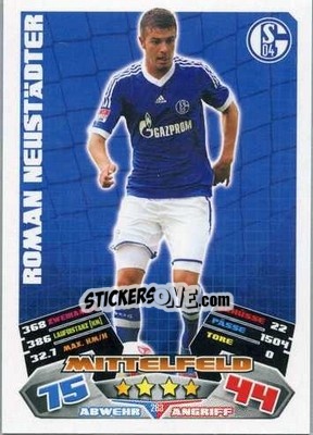 Figurina Roman Neustädter - German Football Bundesliga 2012-2013. Match Attax - Topps