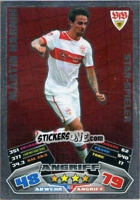 Sticker Martin Harnik - German Football Bundesliga 2012-2013. Match Attax n. 304 - Topps