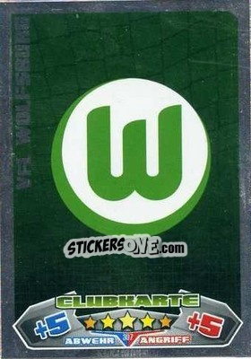 Sticker Club Logo - German Football Bundesliga 2012-2013. Match Attax n. 307 - Topps