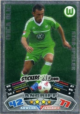 Sticker Ivica Olic - German Football Bundesliga 2012-2013. Match Attax - Topps