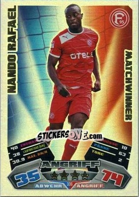 Figurina Nando Rafael - German Football Bundesliga 2012-2013. Match Attax - Topps