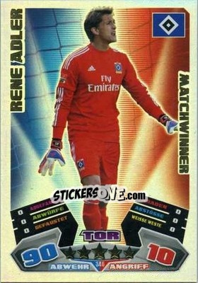 Figurina Rene Adler - German Football Bundesliga 2012-2013. Match Attax - Topps