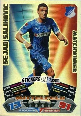 Figurina Sejad Salihovic - German Football Bundesliga 2012-2013. Match Attax - Topps