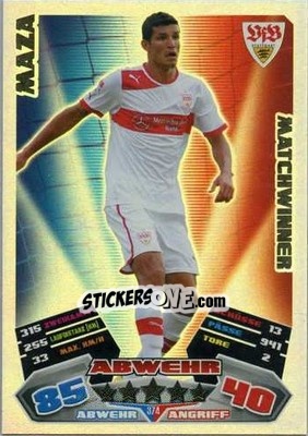 Sticker Maza - German Football Bundesliga 2012-2013. Match Attax - Topps