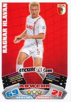 Sticker Ragnar Klavan - German Football Bundesliga 2012-2013. Match Attax - Topps