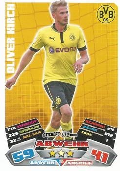 Figurina Oliver Kirch - German Football Bundesliga 2012-2013. Match Attax n. 385 - Topps