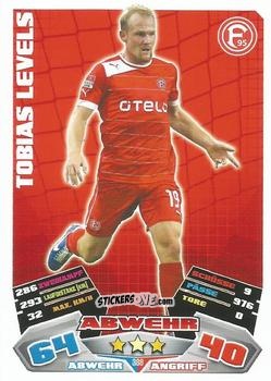 Figurina Tobias Levels - German Football Bundesliga 2012-2013. Match Attax n. 388 - Topps