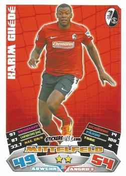 Cromo Karim Guede - German Football Bundesliga 2012-2013. Match Attax n. 395 - Topps