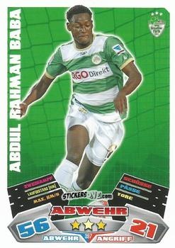 Figurina Abdul Rahman Baba - German Football Bundesliga 2012-2013. Match Attax n. 397 - Topps