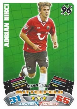 Figurina Adrian Nikci - German Football Bundesliga 2012-2013. Match Attax n. 404 - Topps