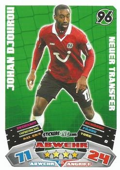 Cromo Johan Djourou - German Football Bundesliga 2012-2013. Match Attax n. 405 - Topps