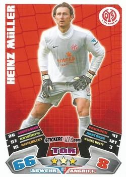 Figurina Heinz Müller - German Football Bundesliga 2012-2013. Match Attax n. 412 - Topps