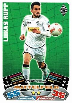 Cromo Lukas Rupp - German Football Bundesliga 2012-2013. Match Attax n. 415 - Topps