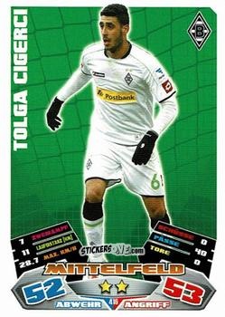 Sticker Tolga Cigerci - German Football Bundesliga 2012-2013. Match Attax n. 416 - Topps