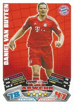 Sticker Daniel Van Buyten - German Football Bundesliga 2012-2013. Match Attax n. 419 - Topps