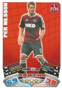 Figurina Per Nilsson - German Football Bundesliga 2012-2013. Match Attax n. 421 - Topps