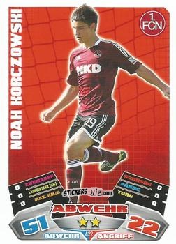 Figurina Noah Korczowski - German Football Bundesliga 2012-2013. Match Attax n. 422 - Topps