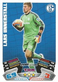 Cromo Lars Unnerstall - German Football Bundesliga 2012-2013. Match Attax n. 424 - Topps
