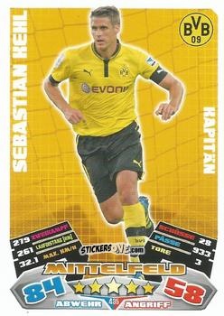 Figurina Sebastian Kehl - German Football Bundesliga 2012-2013. Match Attax n. 435 - Topps