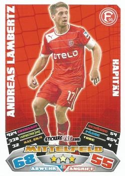 Sticker Andreas Lambertz - German Football Bundesliga 2012-2013. Match Attax n. 436 - Topps