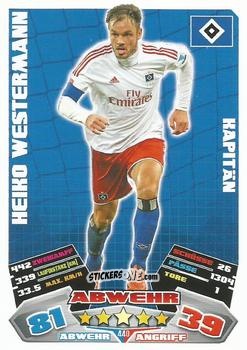 Figurina Heiko Westermann - German Football Bundesliga 2012-2013. Match Attax n. 440 - Topps