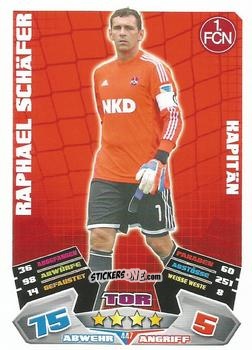 Cromo Raphael Schäfer - German Football Bundesliga 2012-2013. Match Attax n. 447 - Topps