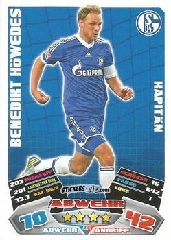 Cromo Benedikt Höwedes - German Football Bundesliga 2012-2013. Match Attax n. 448 - Topps