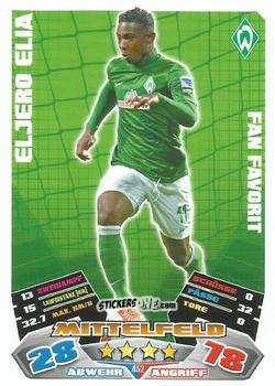 Cromo Eljero Elia - German Football Bundesliga 2012-2013. Match Attax n. 452 - Topps