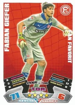 Figurina Fabian Giefer - German Football Bundesliga 2012-2013. Match Attax n. 454 - Topps