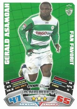 Cromo Gerald Asamoah - German Football Bundesliga 2012-2013. Match Attax n. 457 - Topps