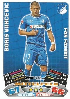 Cromo Boris Vukcevic - German Football Bundesliga 2012-2013. Match Attax n. 460 - Topps