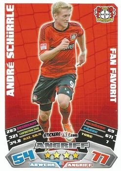 Figurina Andre Schürrle - German Football Bundesliga 2012-2013. Match Attax n. 461 - Topps