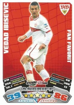 Cromo Vedad Ibisevic - German Football Bundesliga 2012-2013. Match Attax n. 467 - Topps