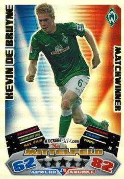 Figurina Kevin De Bruyne - German Football Bundesliga 2012-2013. Match Attax n. 470 - Topps