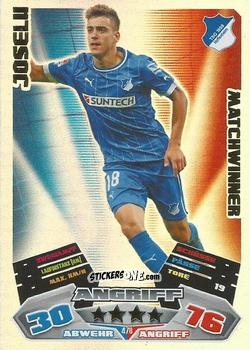 Sticker Joselu - German Football Bundesliga 2012-2013. Match Attax n. 478 - Topps