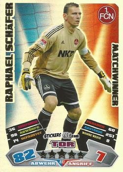 Figurina Raphael Schäfer - German Football Bundesliga 2012-2013. Match Attax n. 482 - Topps
