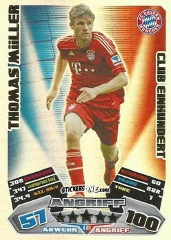 Sticker Thomas Müller - German Football Bundesliga 2012-2013. Match Attax n. 489 - Topps