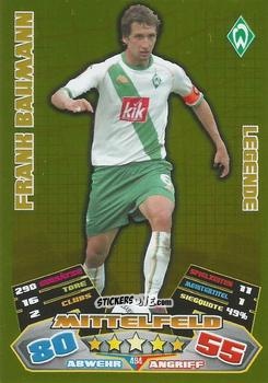 Cromo Frank Baumann - German Football Bundesliga 2012-2013. Match Attax n. 494 - Topps