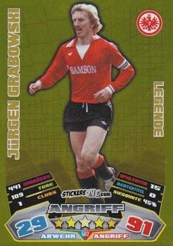 Sticker Jürgen Grabowski - German Football Bundesliga 2012-2013. Match Attax n. 502 - Topps