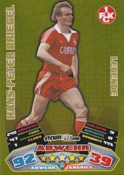 Cromo Hans-Peter Briegel - German Football Bundesliga 2012-2013. Match Attax n. 511 - Topps