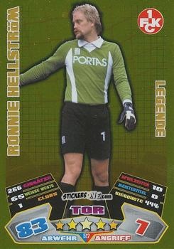 Cromo Ronnie Hellström - German Football Bundesliga 2012-2013. Match Attax n. 512 - Topps