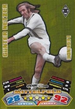 Cromo Günter Netzer - German Football Bundesliga 2012-2013. Match Attax n. 521 - Topps