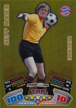 Cromo Sepp Maier - German Football Bundesliga 2012-2013. Match Attax n. 526 - Topps