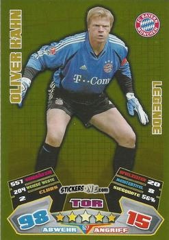 Cromo Oliver Kahn - German Football Bundesliga 2012-2013. Match Attax n. 527 - Topps
